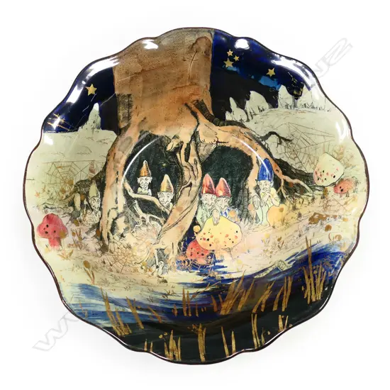 A Royal Doulton Gnomes bowl,