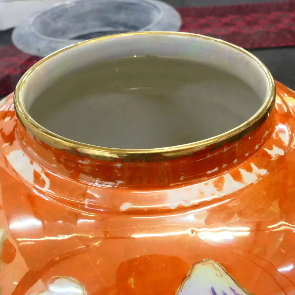 A large W&R Carlton Ware 'Chinaland' ginger jar, c.1925 Image 1++