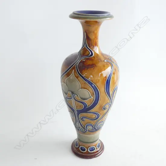 An Art Nouveau Doulton Lambeth vase by Frank Butler