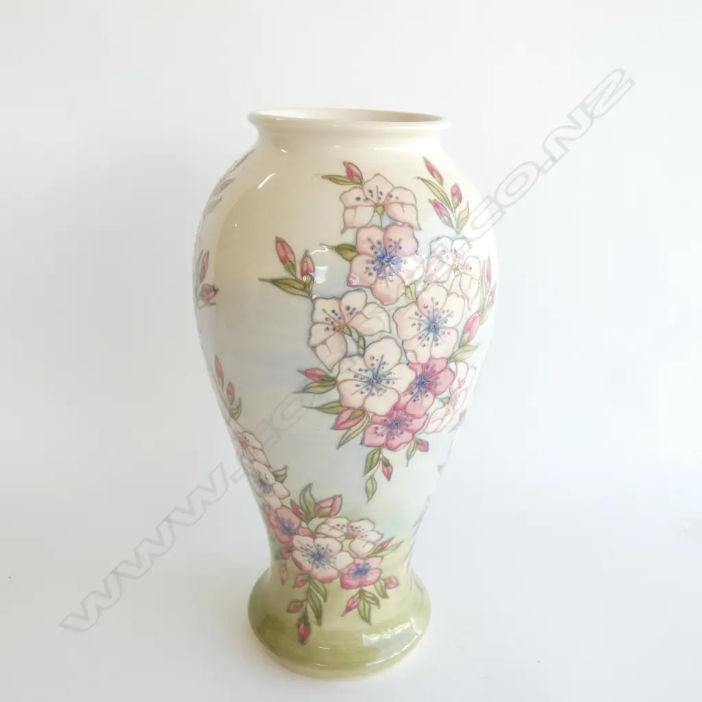 A Moorcroft vase by Sally Tuffin - "Springtime" Image 1++