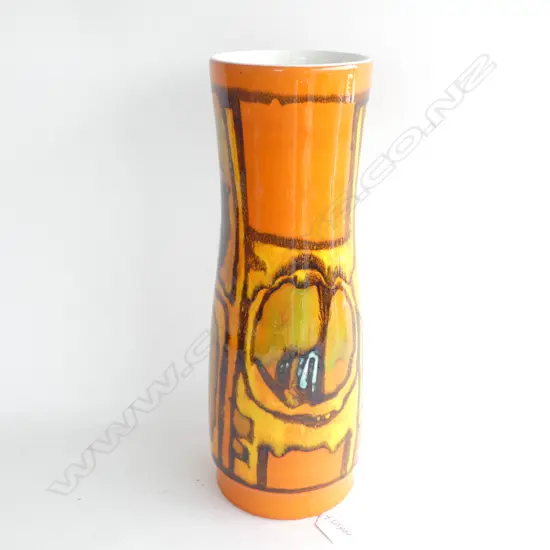 A large Poole Delphis vase designed by Carol Cutler