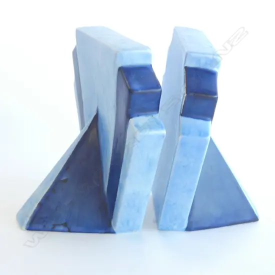 A pair of Carlton Ware Art Deco bookends