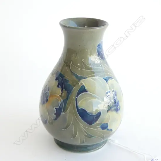 A Moorcroft William 'Late Florian' variant pattern small vase,