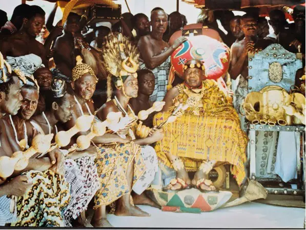 Historical photos of Hans in Ghana including a montage from when his collection in a Dutch documentary on Ghanaian art Image 1++