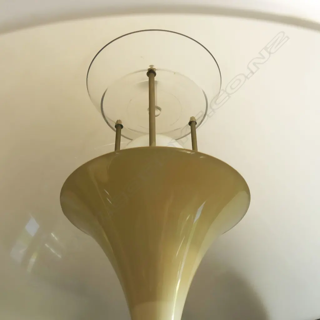 PR VINTAGE PANTHELLA TABLE LAMPS by Verner Panton for Louis Poulsen 1970's, H.740mm. Image 1++