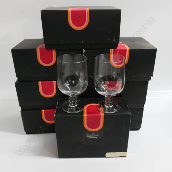 VINTAGE ROSENTHAL Studio-line SET 16 BEER GLASSES, 8 BOXES, H.140mm