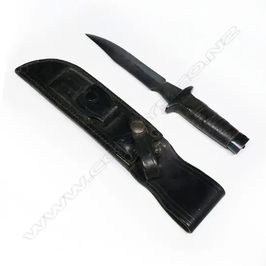 Possibly modified Camillus fighting knife. L.262mm