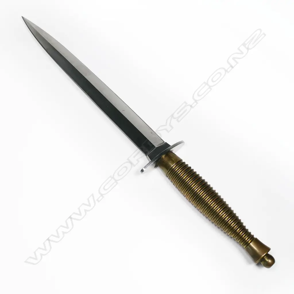 Fairbairn Sykes with brass handle. No scabbard. L.300mm Image 1++