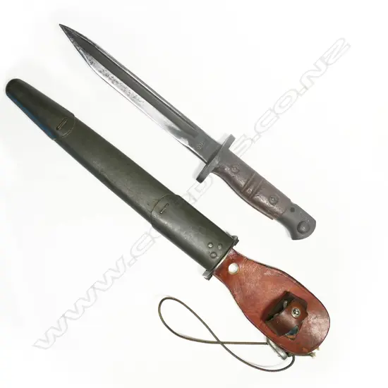 1917 dated American Remington bayonet. L.310mm