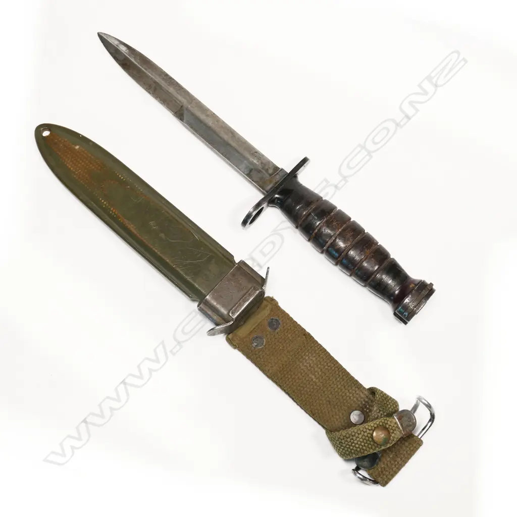 US M4 bayonet and scabbard. L.290mm Image 1++
