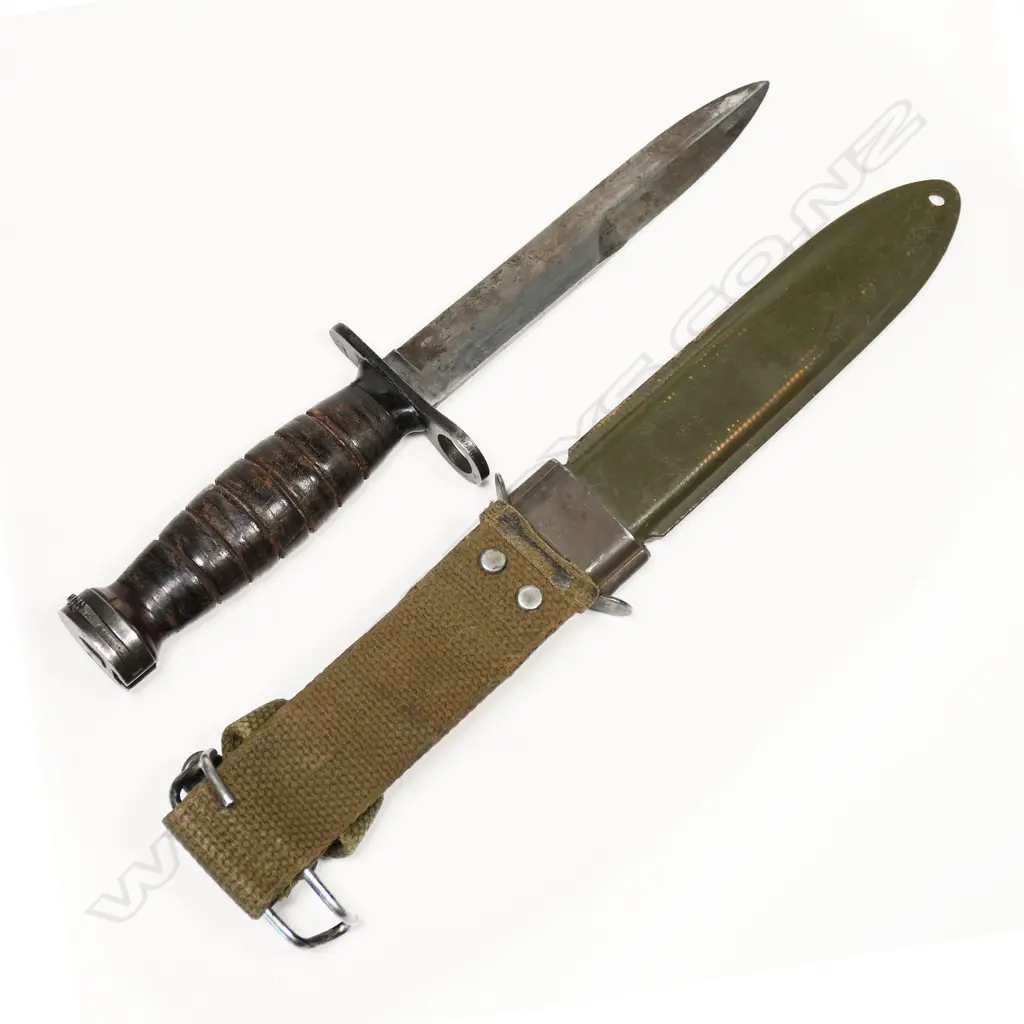 US M4 bayonet and scabbard. L.290mm Image 1++