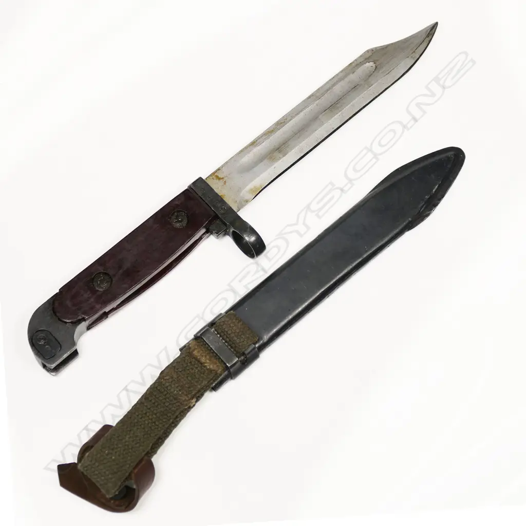 North Korean AK bayonet and scabbard. L.290mm Image 1++