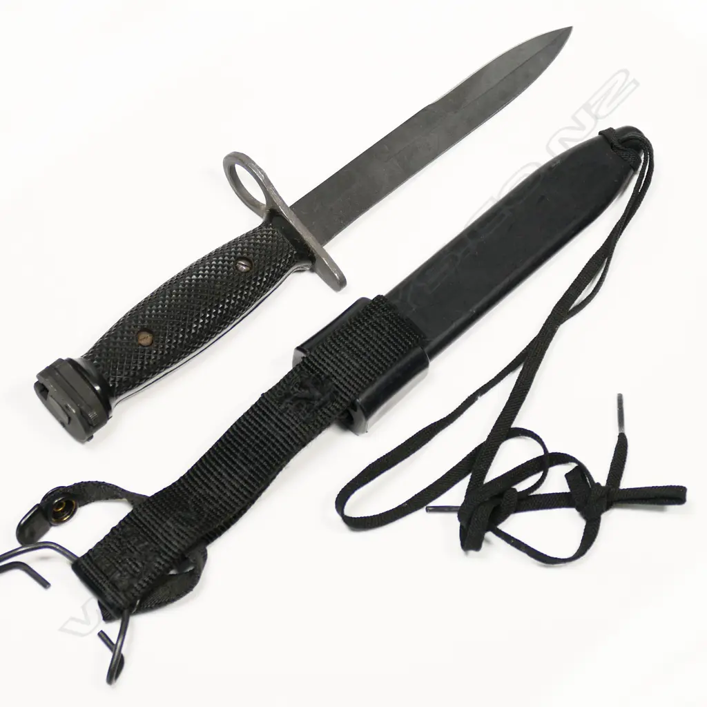 US M7 bayonet in wrapper bag and with scabbard. L.300mm, Image 1++