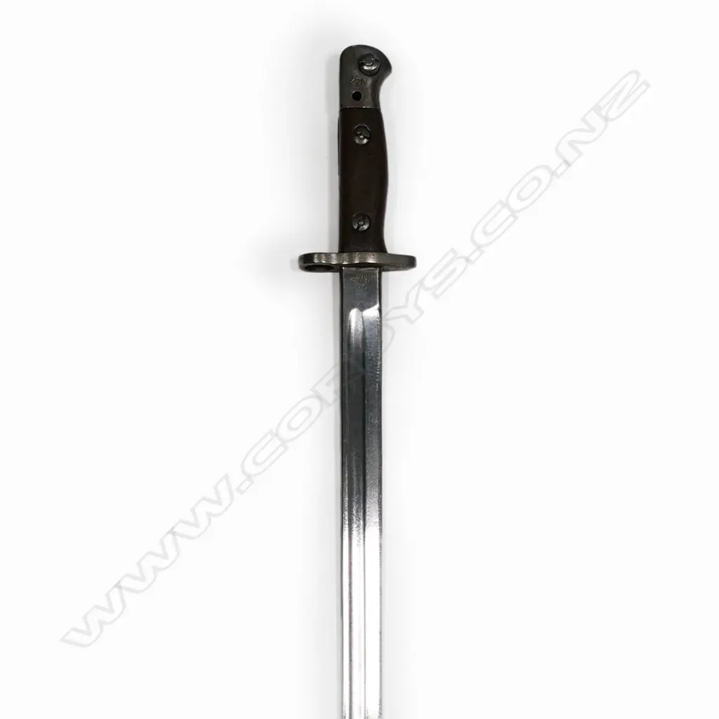 1907 NZ stamped 2 WN bayonet and scabbard. 2nd Wellington. L.550mm Image 1++