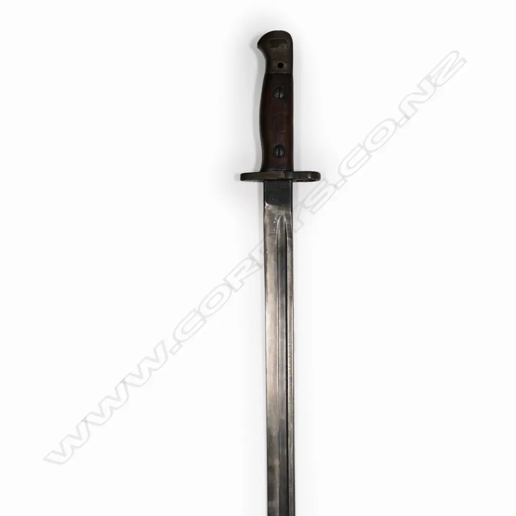 1907 NZ stamped bayonet and scabbard. L.550mm Image 1++