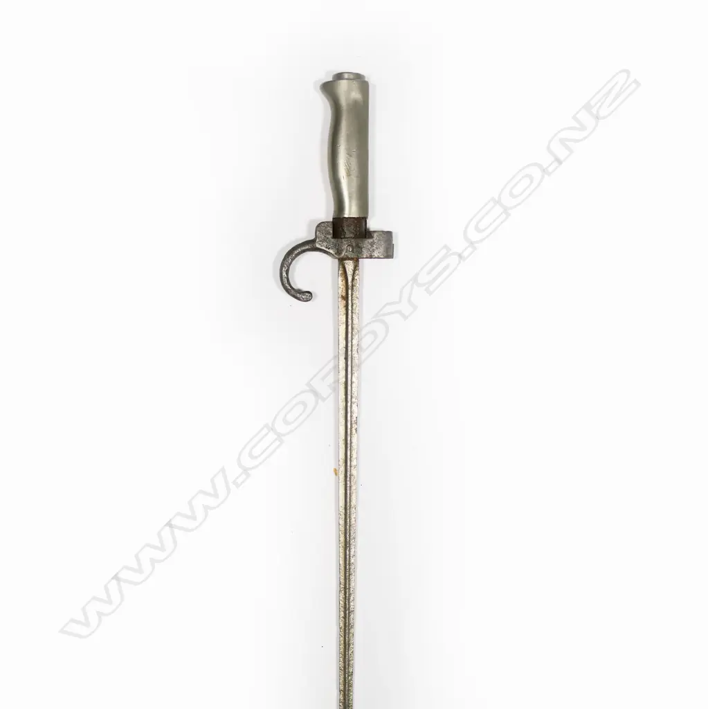French Lebel bayonet no scabbard heavily pitted. L.640mm Image 1++