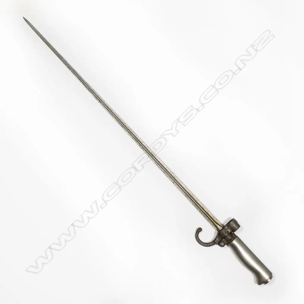 French Lebel bayonet no scabbard heavily pitted. L.640mm Image 1++