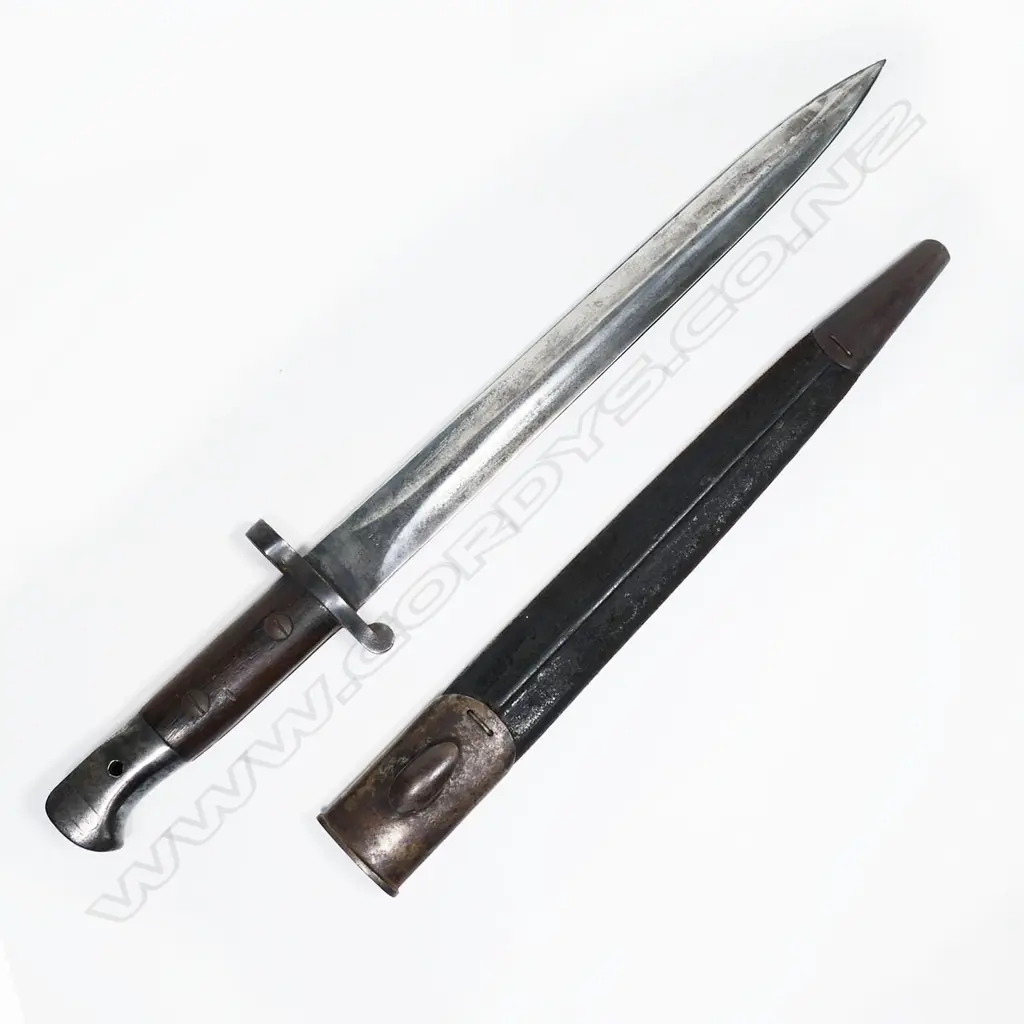 1903 pattern bayonet and scabbard. L.425mm Image 1++