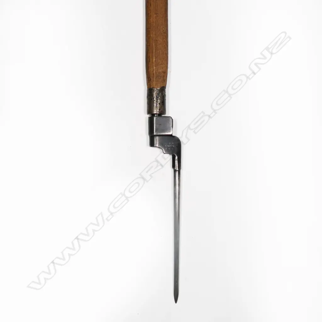 British mine probe for No.4 MKII bayonet dated 1945 with spike bayonet Image 1++