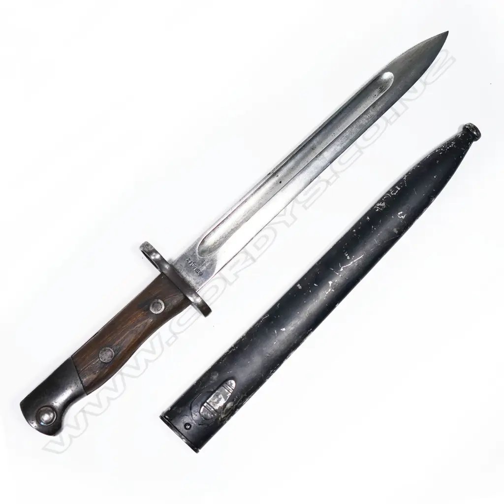 1907 pattern Siamese issue with metal scabbard. L.370mm Image 1++