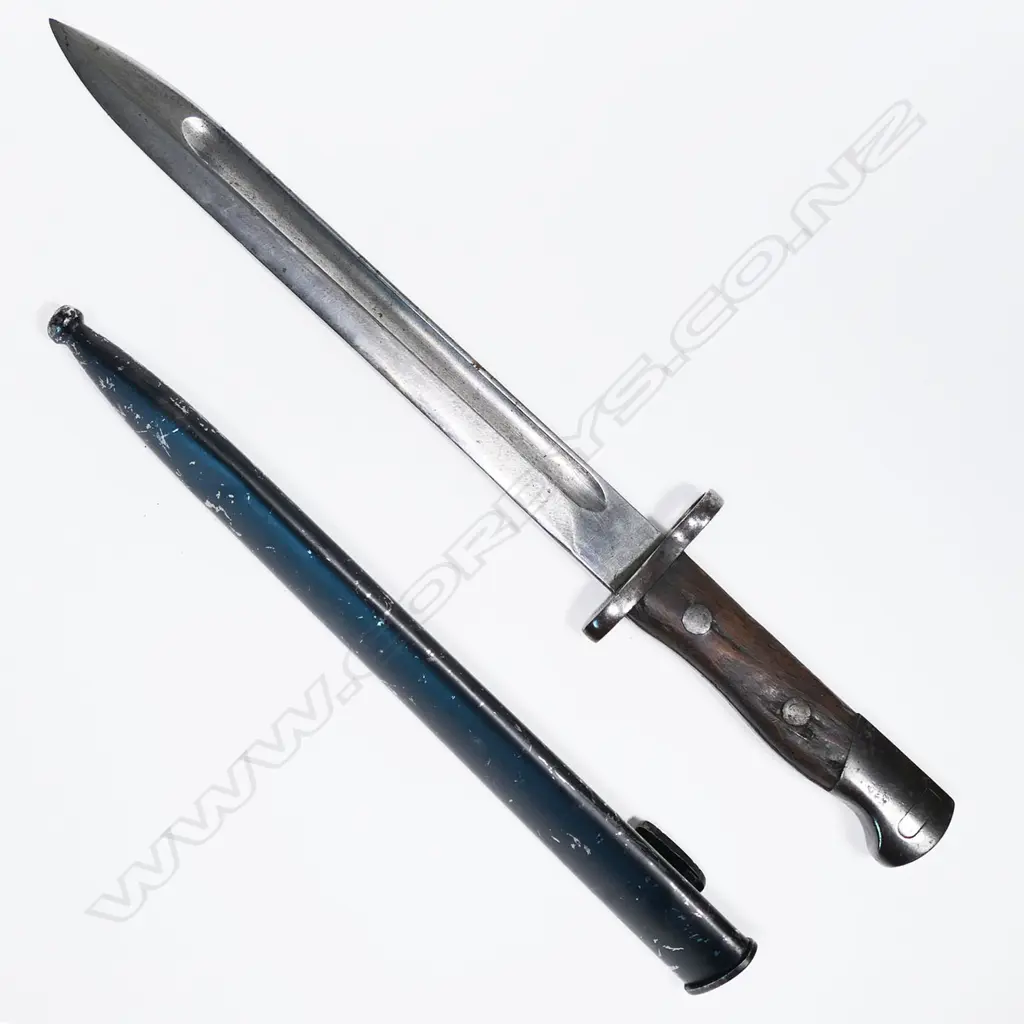 1907 pattern Siamese issue with metal scabbard. L.370mm Image 1++