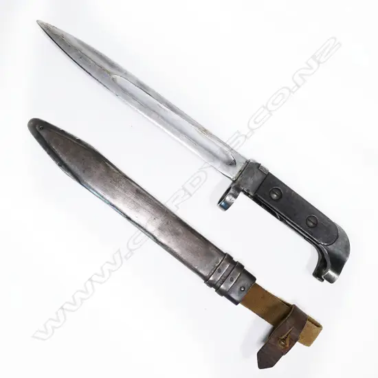 Russian Kalashnikov bayonet and scabbard. L.310mm