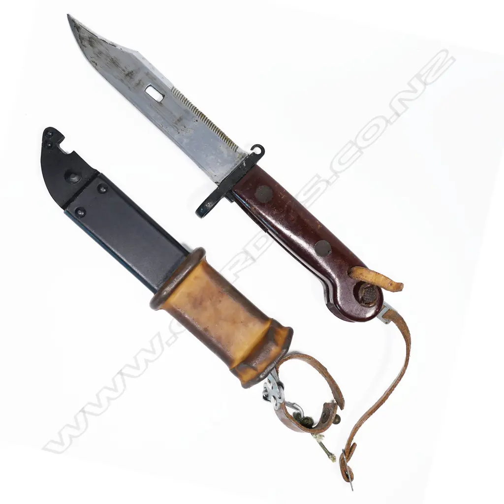 AK bayonet probably sent from Afghanistan. Could be Russian or Hungarian. L.280mm Image 1++