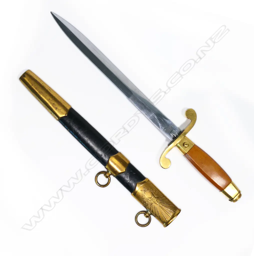German WWI 1958 Soviet officers dress dagger and scabbard. L.310mm Image 1++