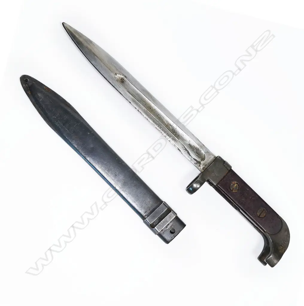 Russian Kalashnikov bayonet and scabbard. L.310mm Image 1++