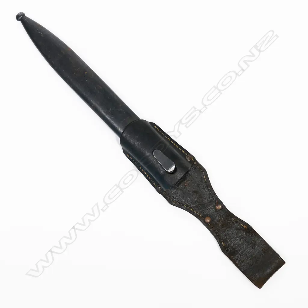 German K98 scabbard and frog only. L.420mm Image 1++