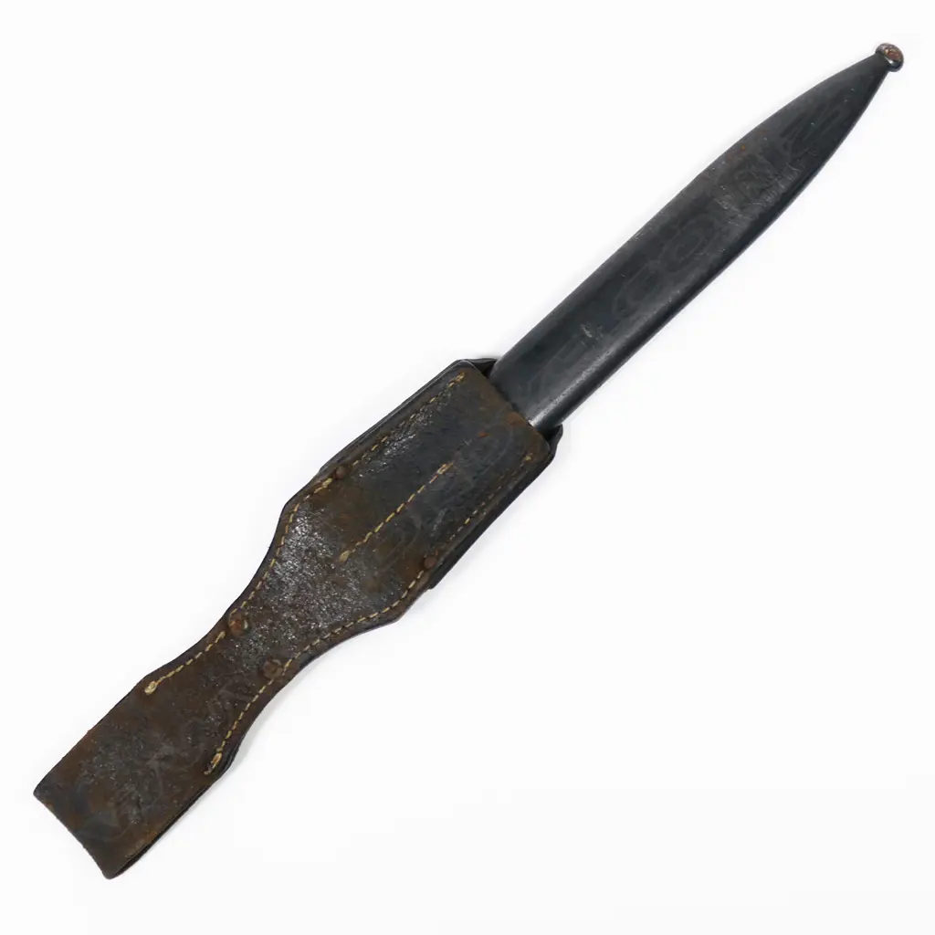 German K98 scabbard and frog only. L.420mm Image 1++