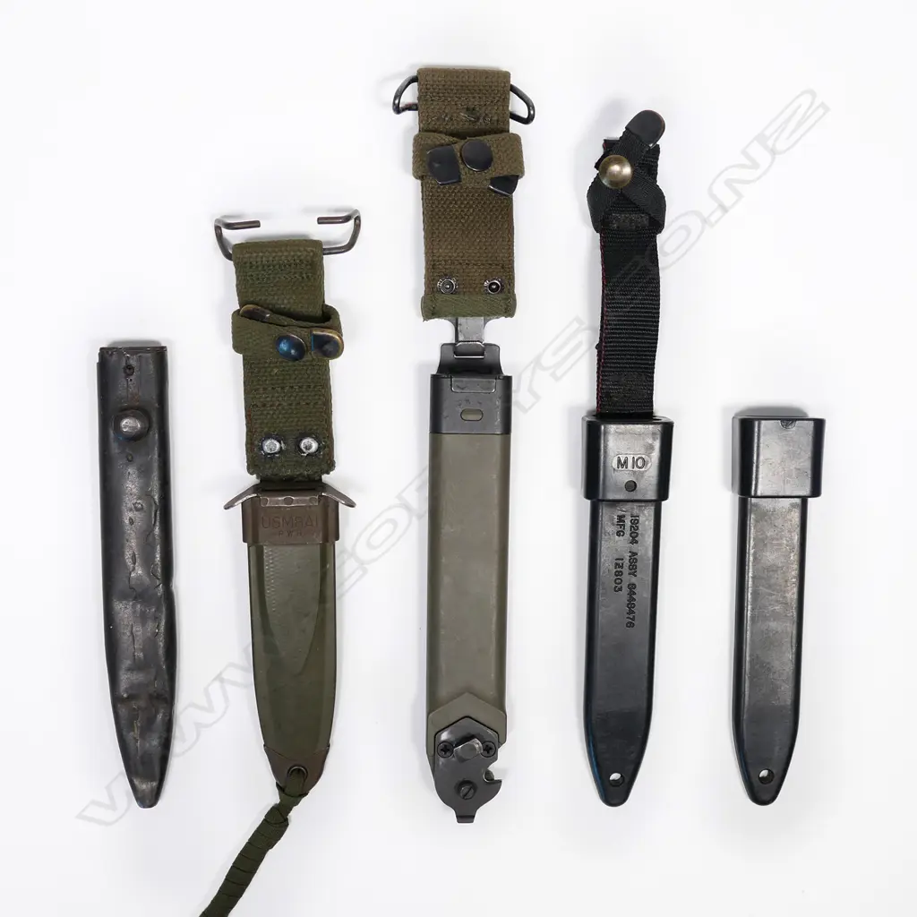 Five modern scabbards. Lgst 210mm Image 1++