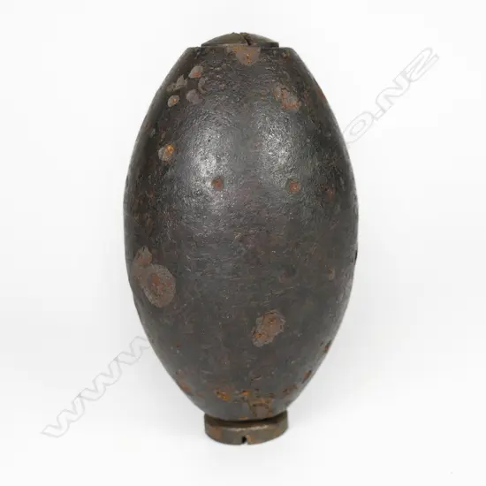 Japanese grenade WWII. October 1941 H.100mm