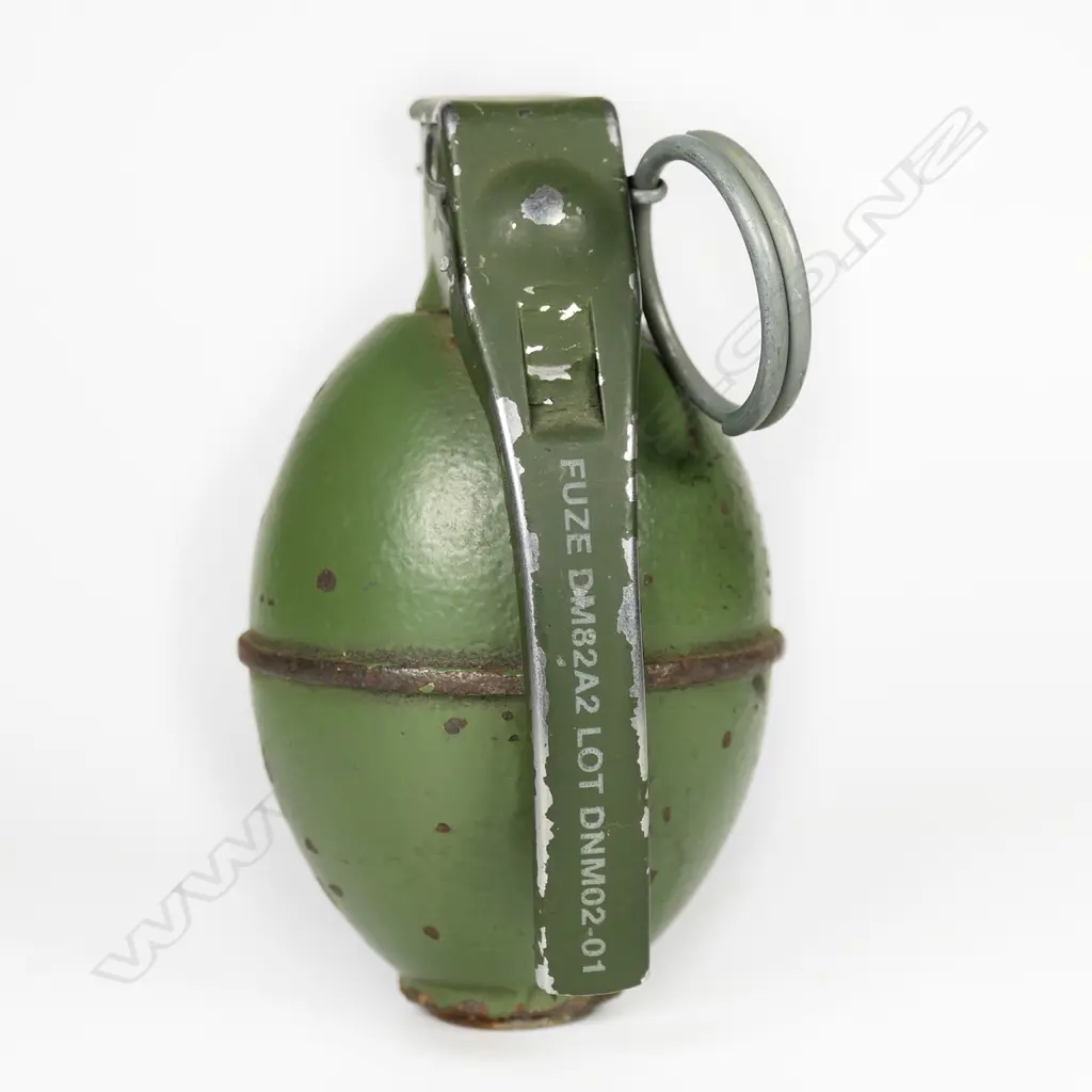 1976 old green training grenade. H.100mm Image 1++