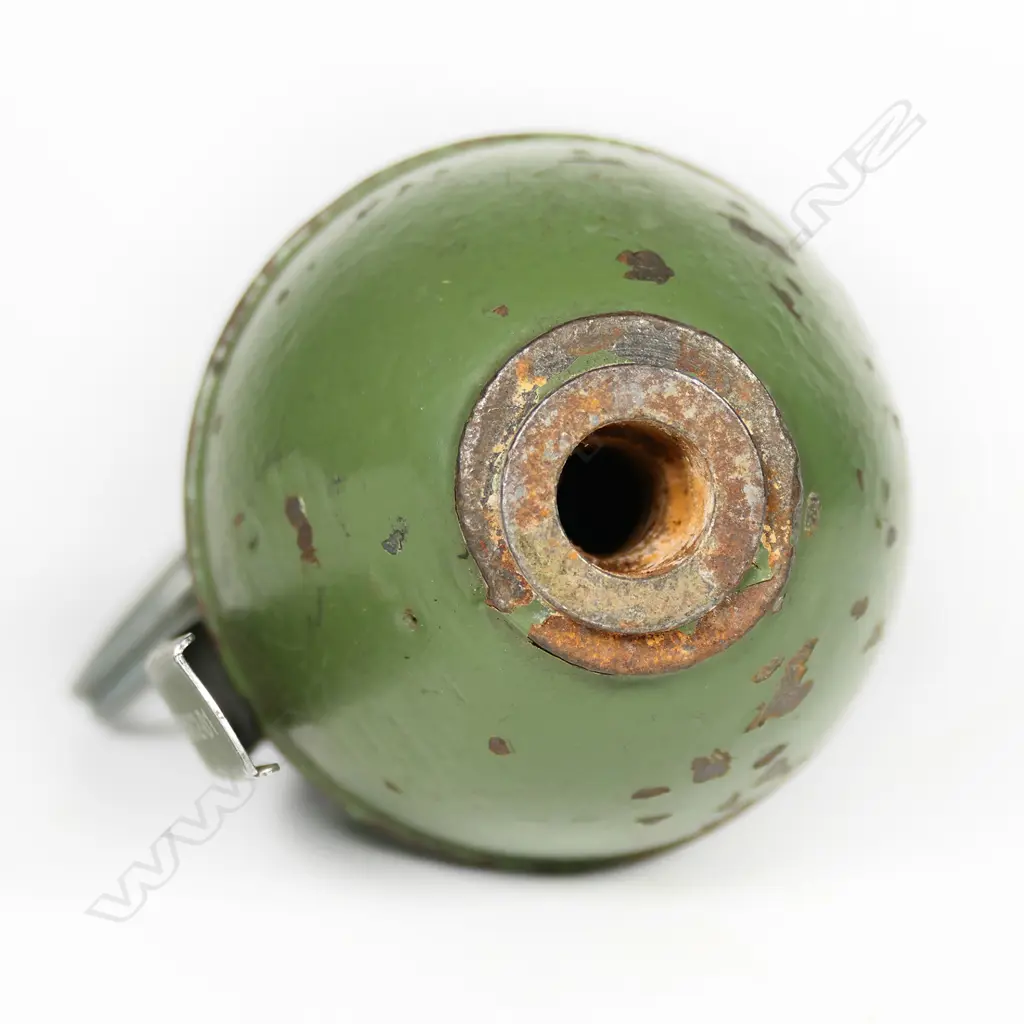1976 old green training grenade. H.100mm Image 1++