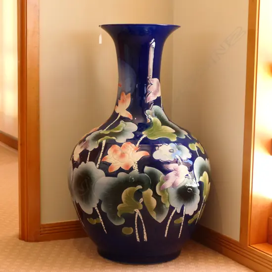 A massive Chinese baluster vase