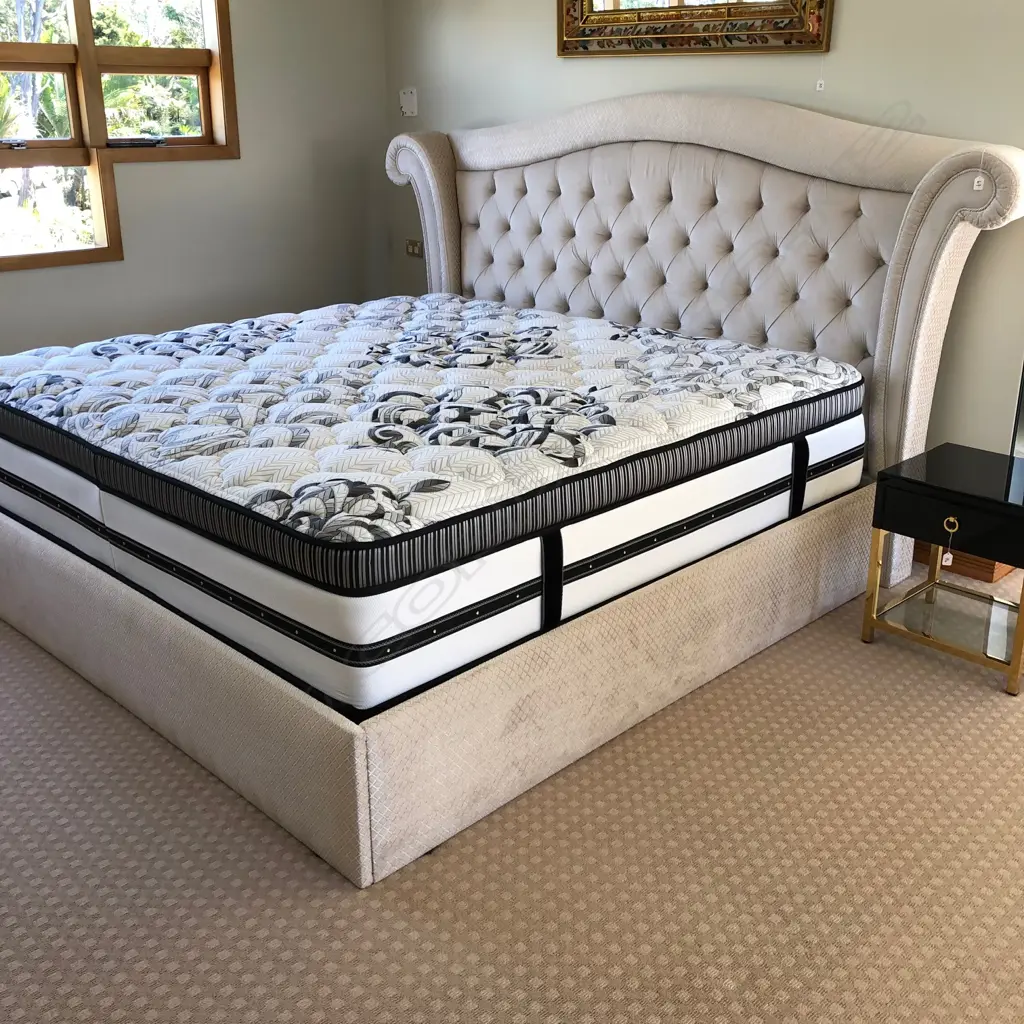 SUPER KING INNER SPRUNG BED - MATTRESS W. 1800MM Image 1++