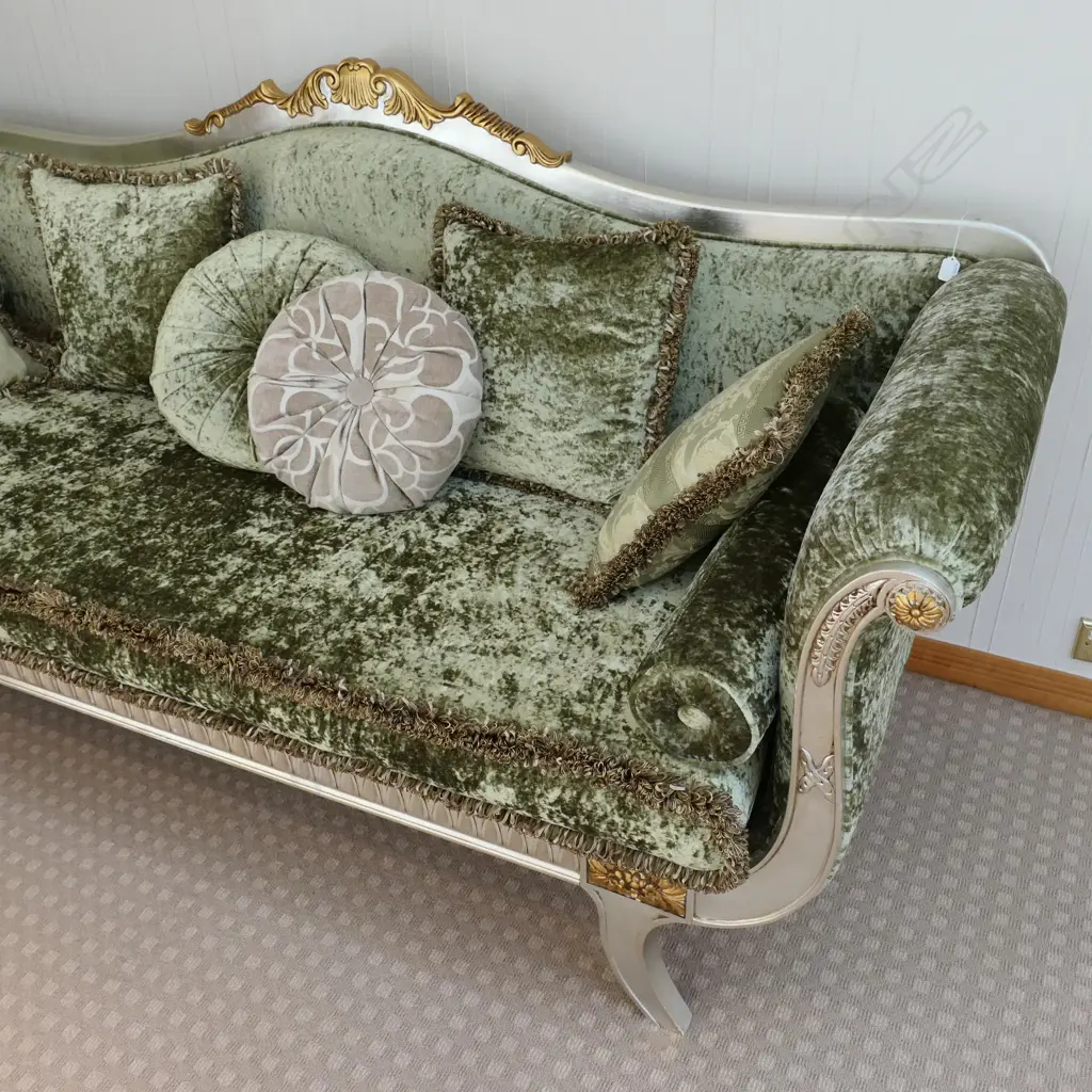 A French empire style parlour settee Image 1++