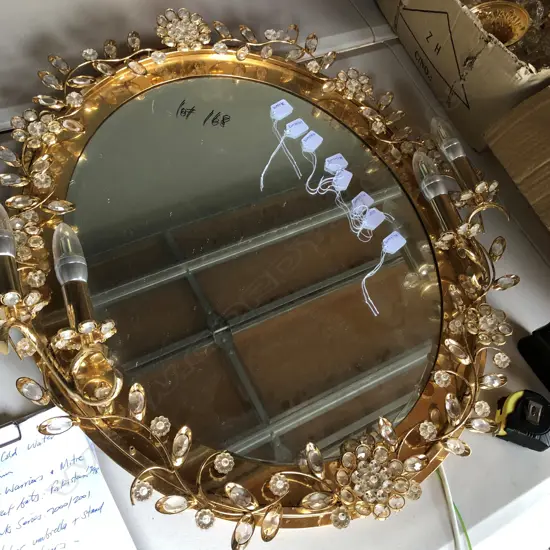 2 OVAL MIRRORS + PR SIDE LIGHTS H.780mm NEEDS PLUG...