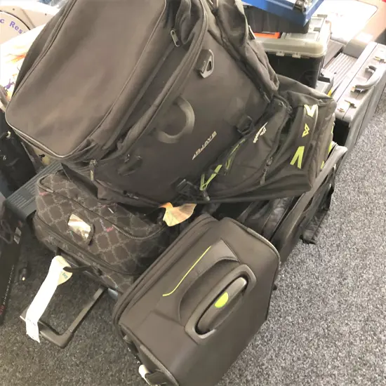 6 SOFT TRAVEL CASES/BAGS