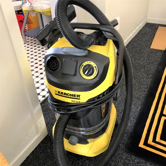 KARCHER WD6P WET & DRY VACUM. PIPE SECTION MISSING