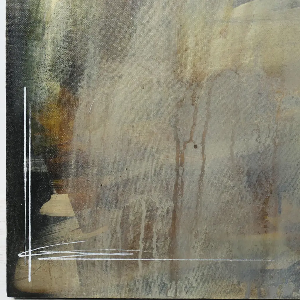 Alice Locoge (France, b.1983, Strasbourg), Songes, mixed media on canvas purchase price $6600 Image 1++