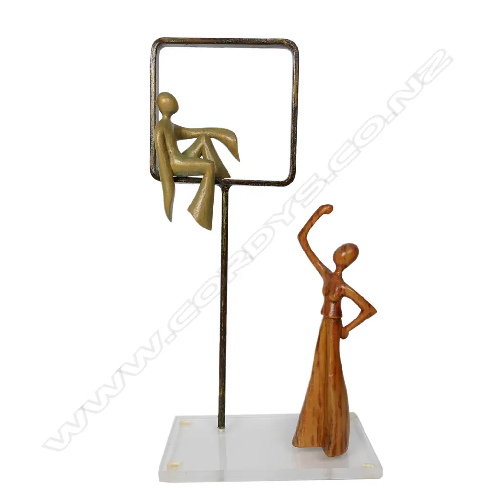 Jean-François André (France 1960-) ‘Pierrot & Colombine’ Image 1++