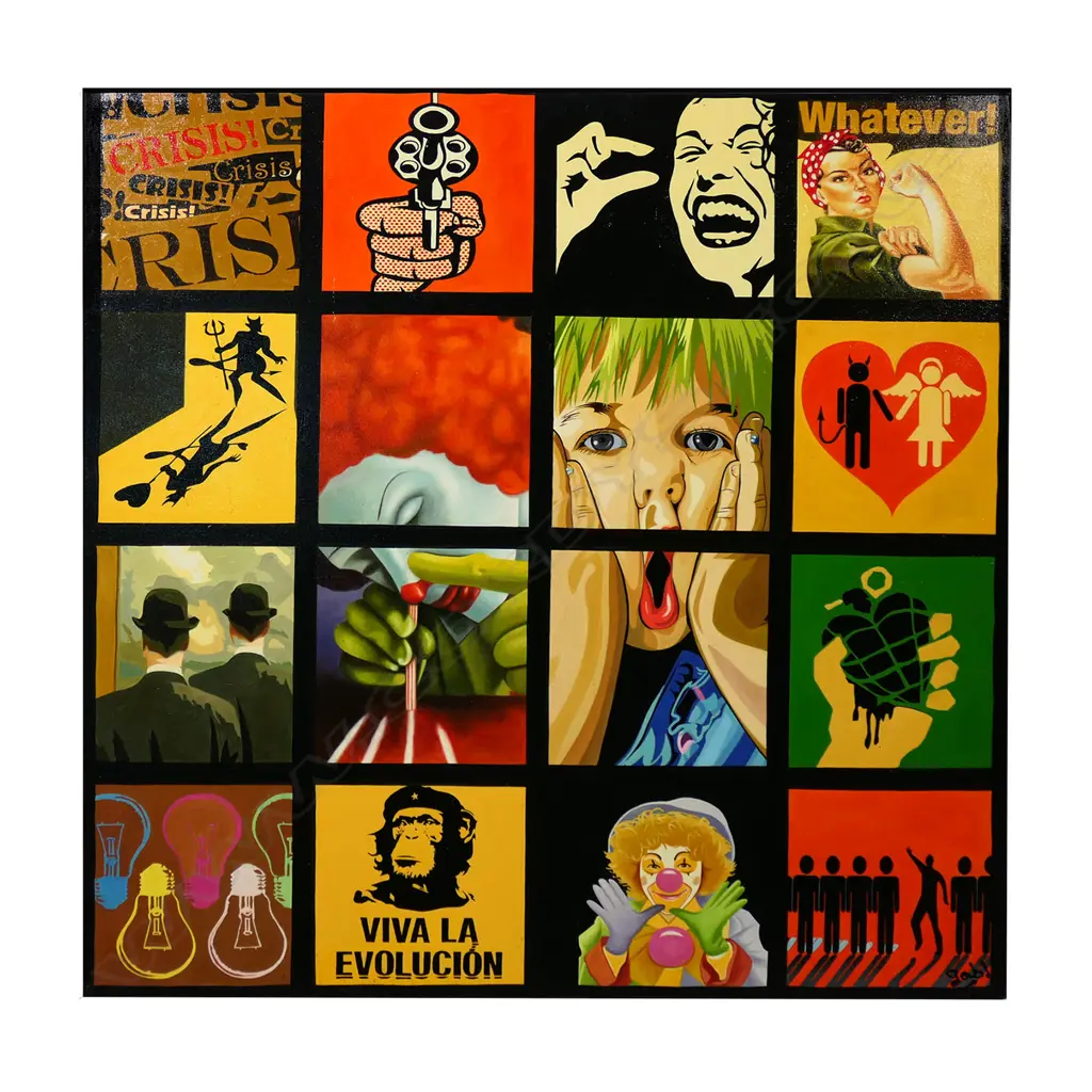 GAB! (Gabriel Zrihen) (France 1960-) ‘Crisis IV’ Image 1++