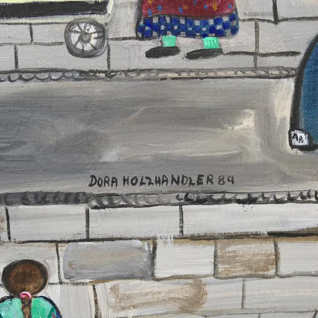Dora Holzhandler (1928-2015) ‘Street Sweeper’ Image 1++