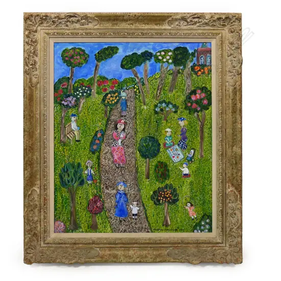 Dora Holzhandler (France/UK 1928-2015) ‘In the Park’