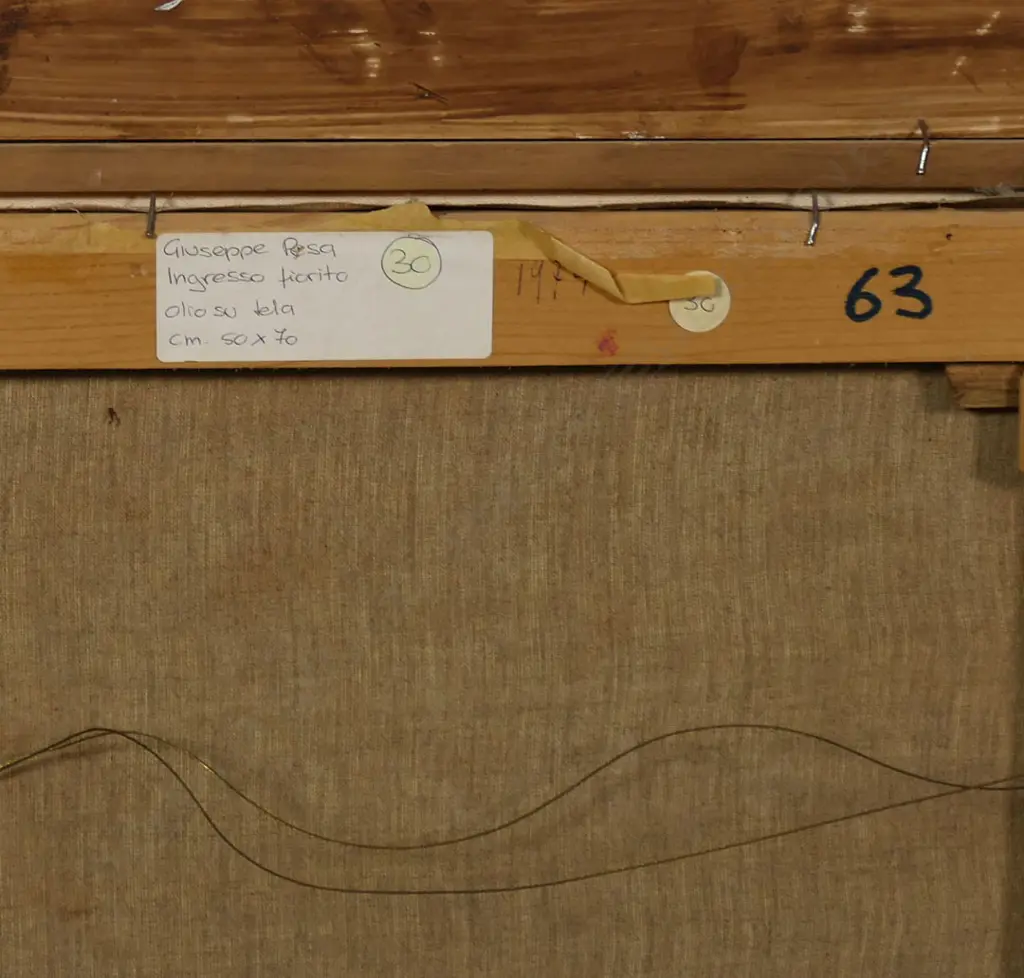 Giuseppe Pesa (Italy 1928-1992) ‘Ingresso Fiorito’ Image 1++