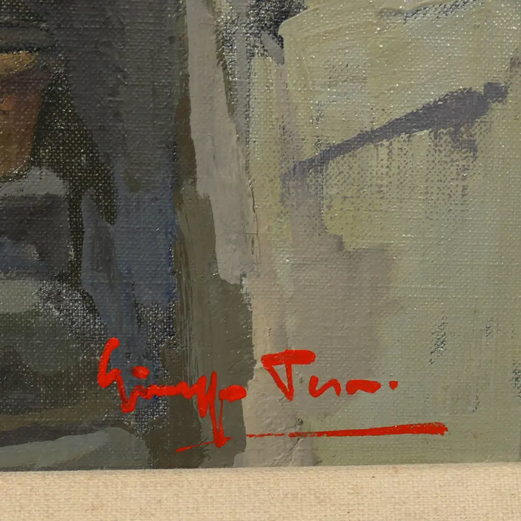 Giuseppe Pesa (Italy 1928-1992) ‘Ingresso Fiorito’ Image 1++