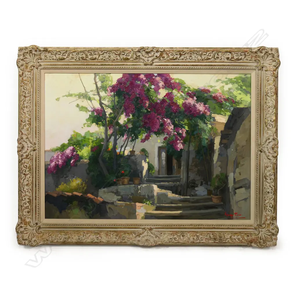 Giuseppe Pesa (Italy 1928-1992) ‘Ingresso Fiorito’ Image 1++