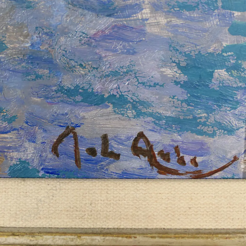 John Ambrose (UK 1931-2010) ‘Boats in Harbour’ Image 1++